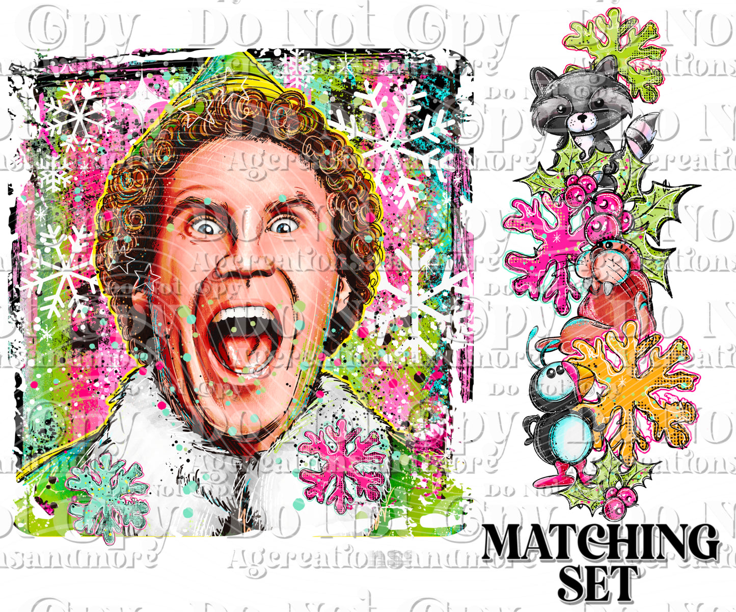 Ninny Nuggins Set Digital Download PNG