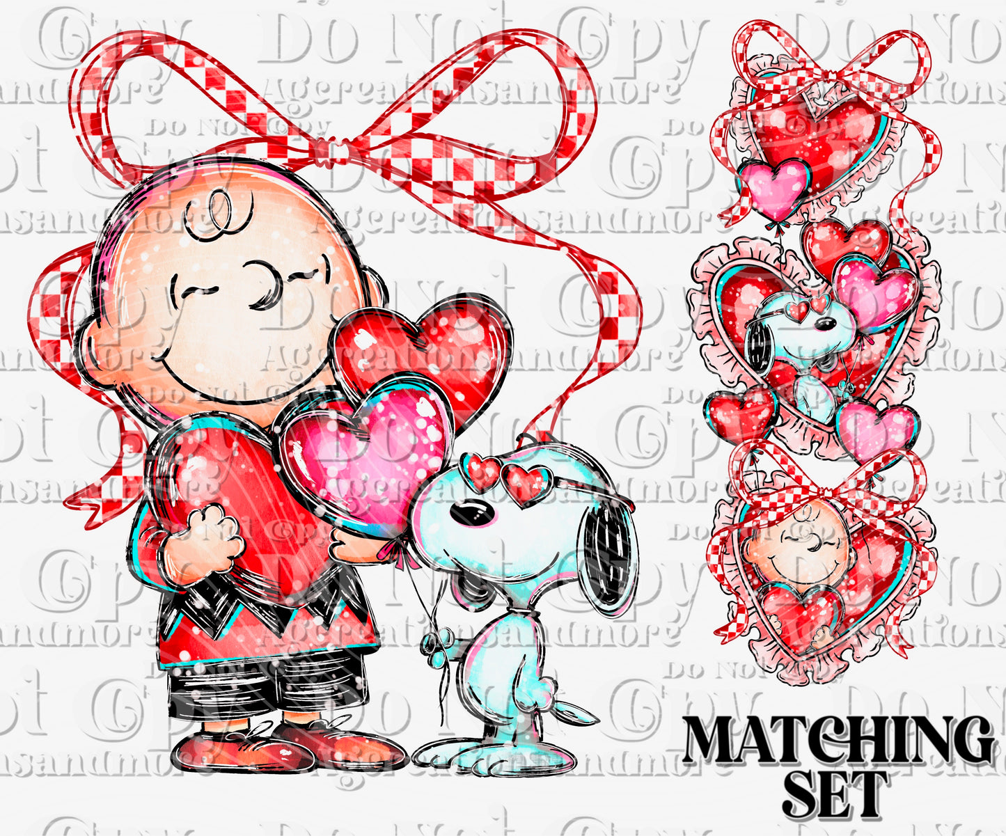 CB Valentine Sets Digital Download PNG