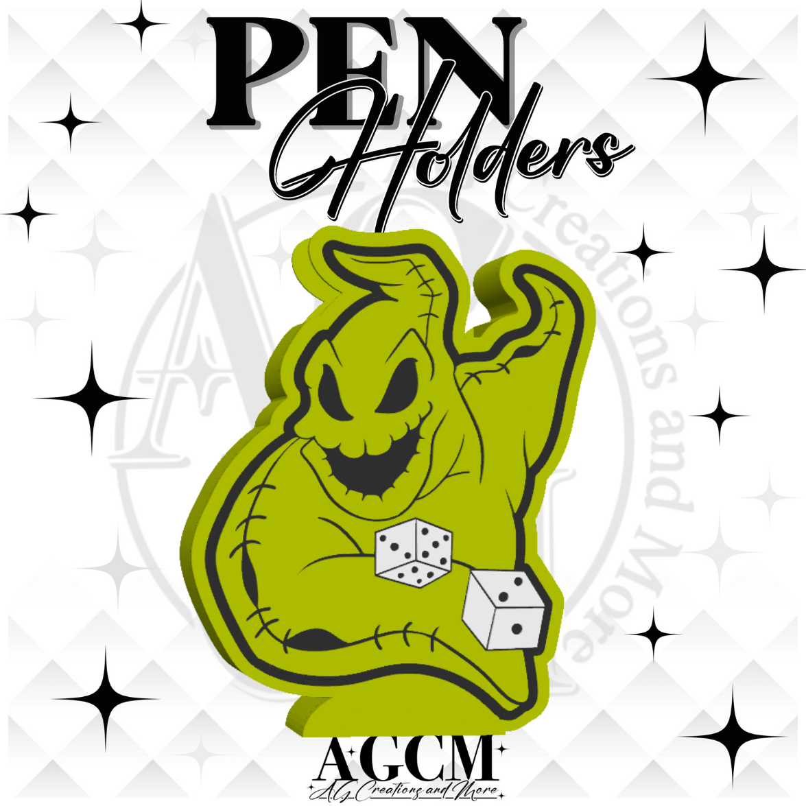 Green Boogey 3D Pen Holders (wholesale)