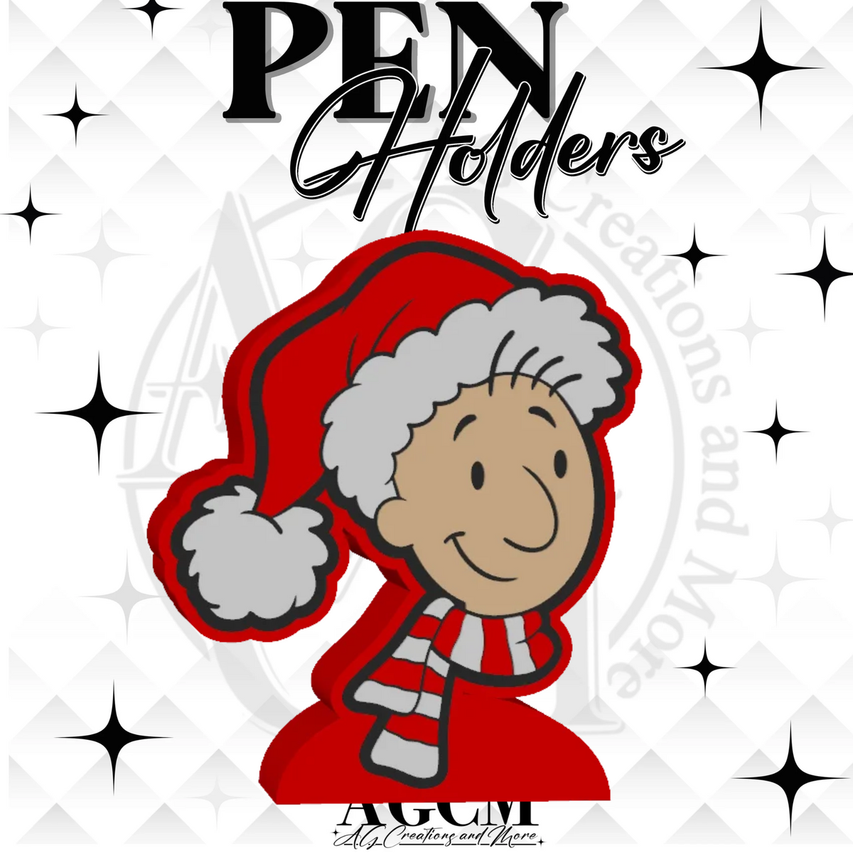 90s Journal Boy 3D Pen Holders (wholesale)