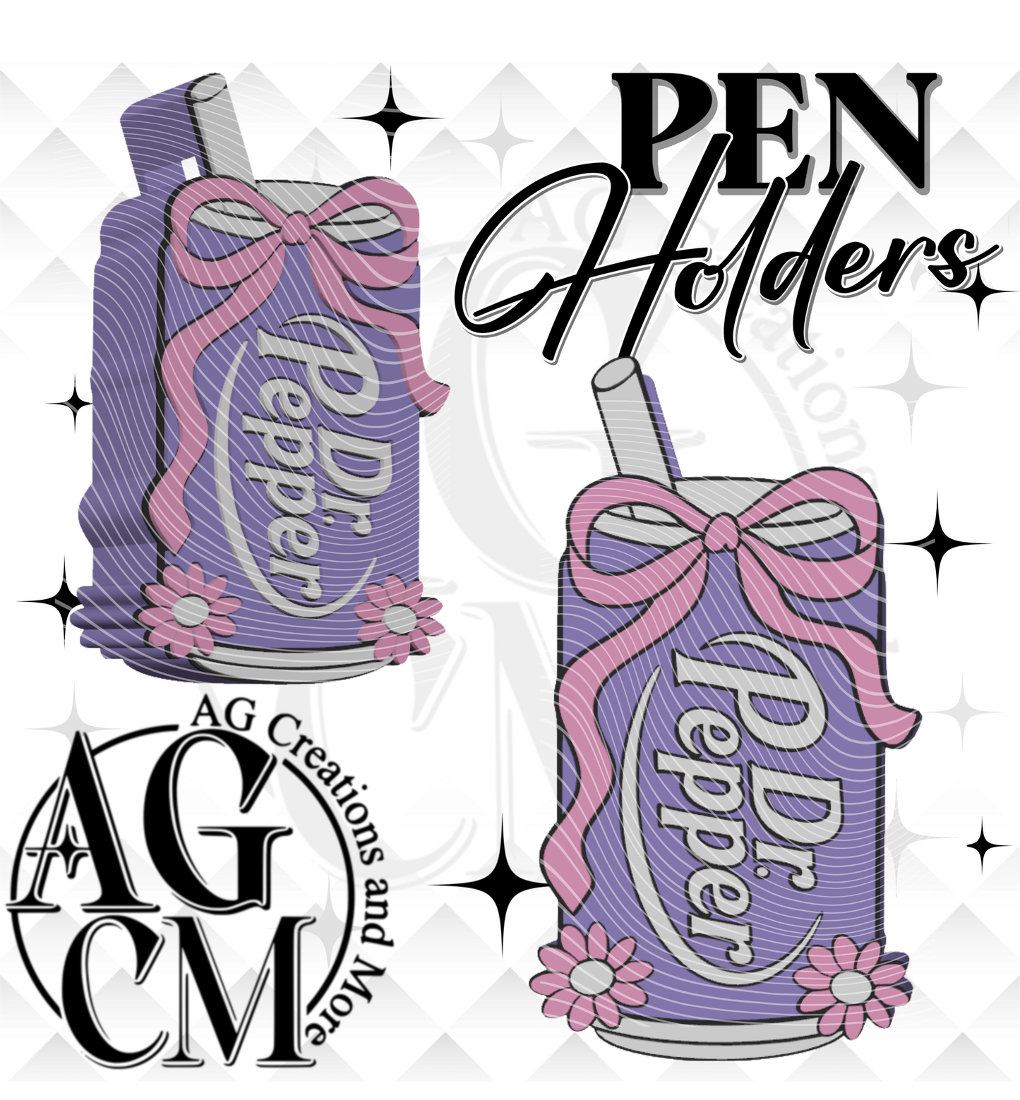 Girly Soda 3D Pen Holders (wholesale)