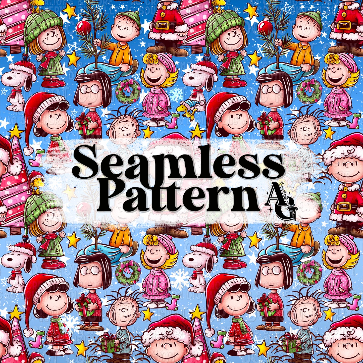 Merry Christmas Seamless