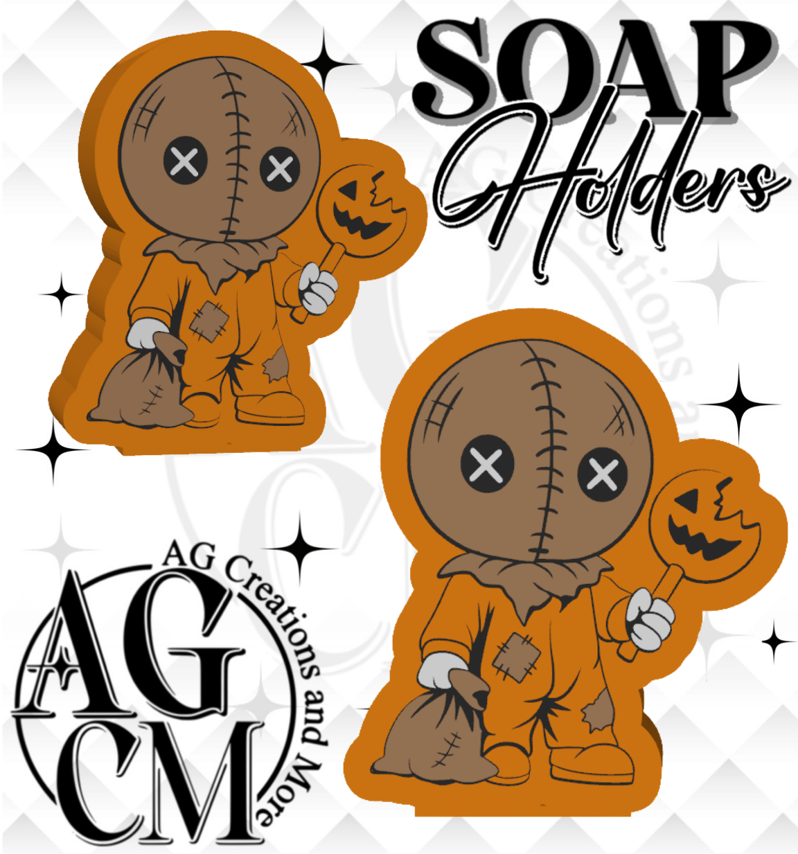Trick or Treat 3D Soap Holders (wholesale)