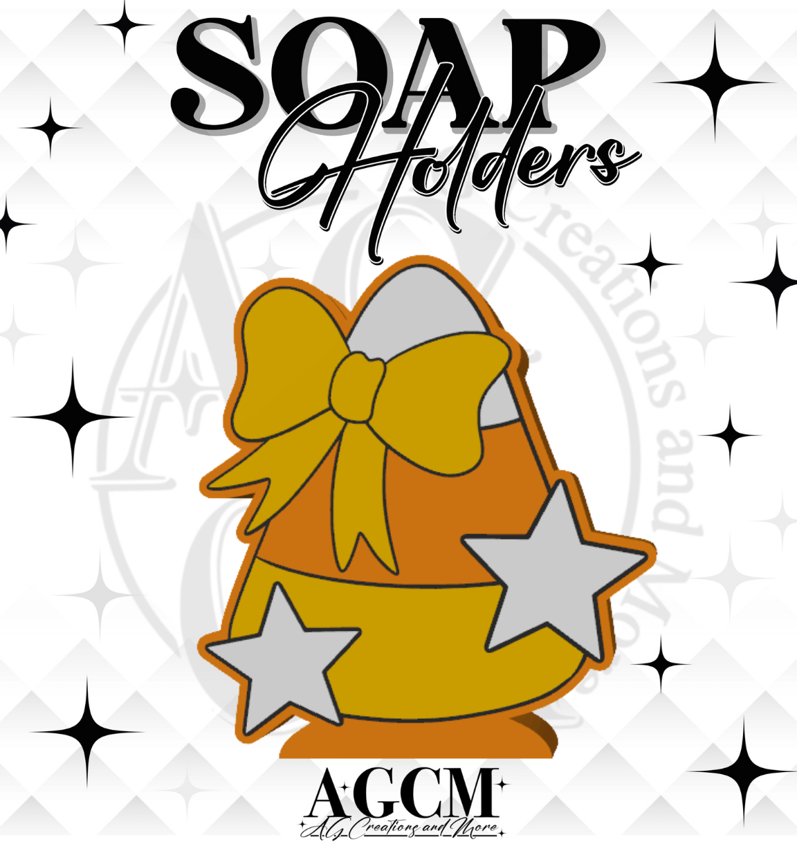 Candy Corn 3D Soap Holders (wholesale)