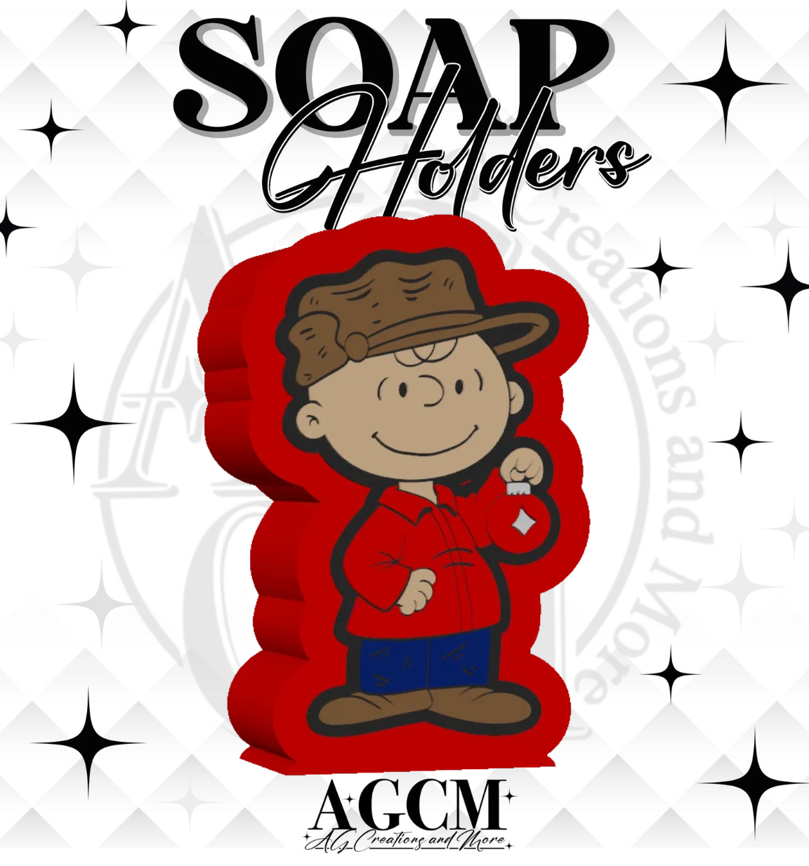 CB Christmas 3D Soap Holders STL / 3MF Files