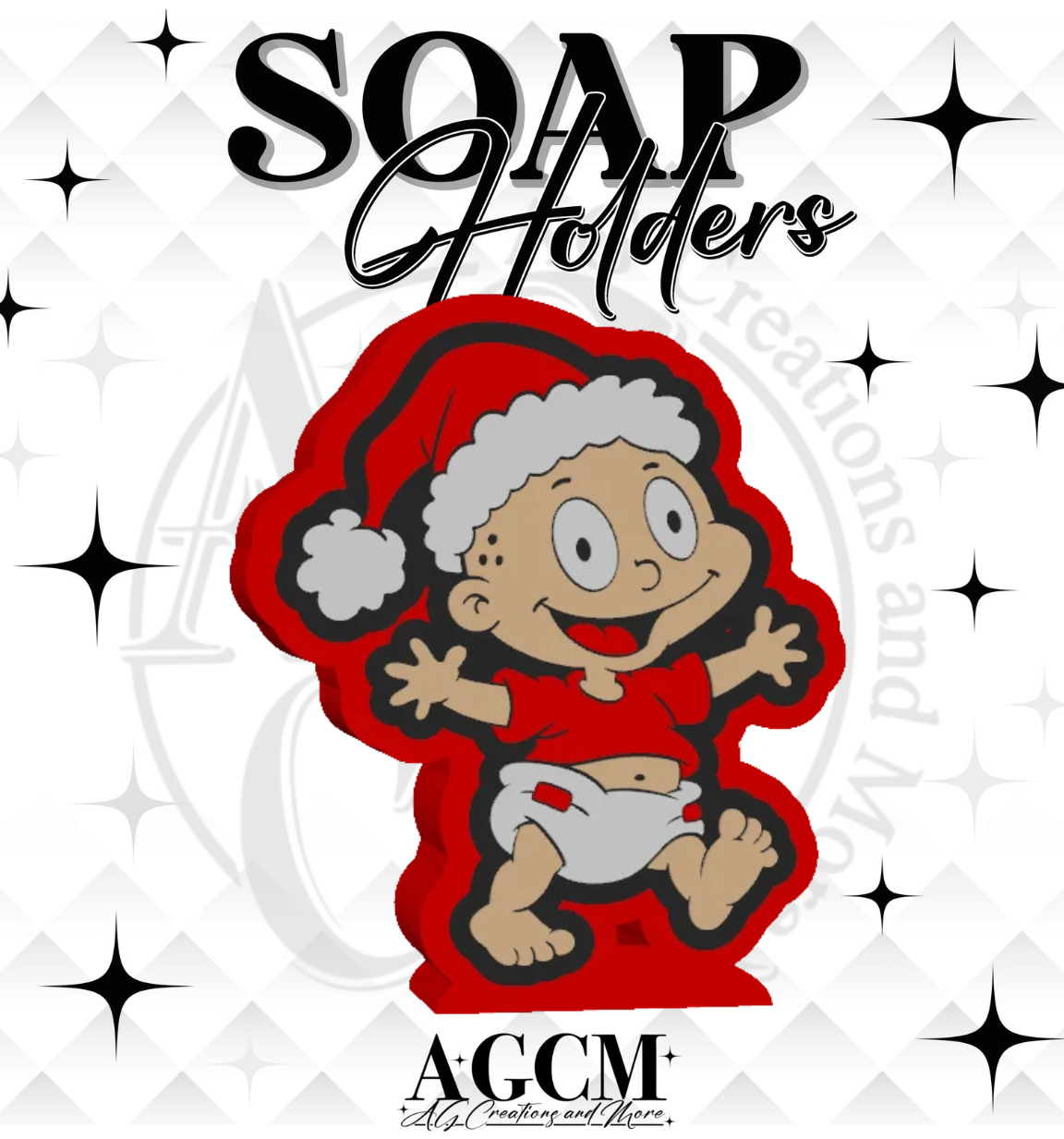 90s Baby 3D Soap Holders (wholesale)