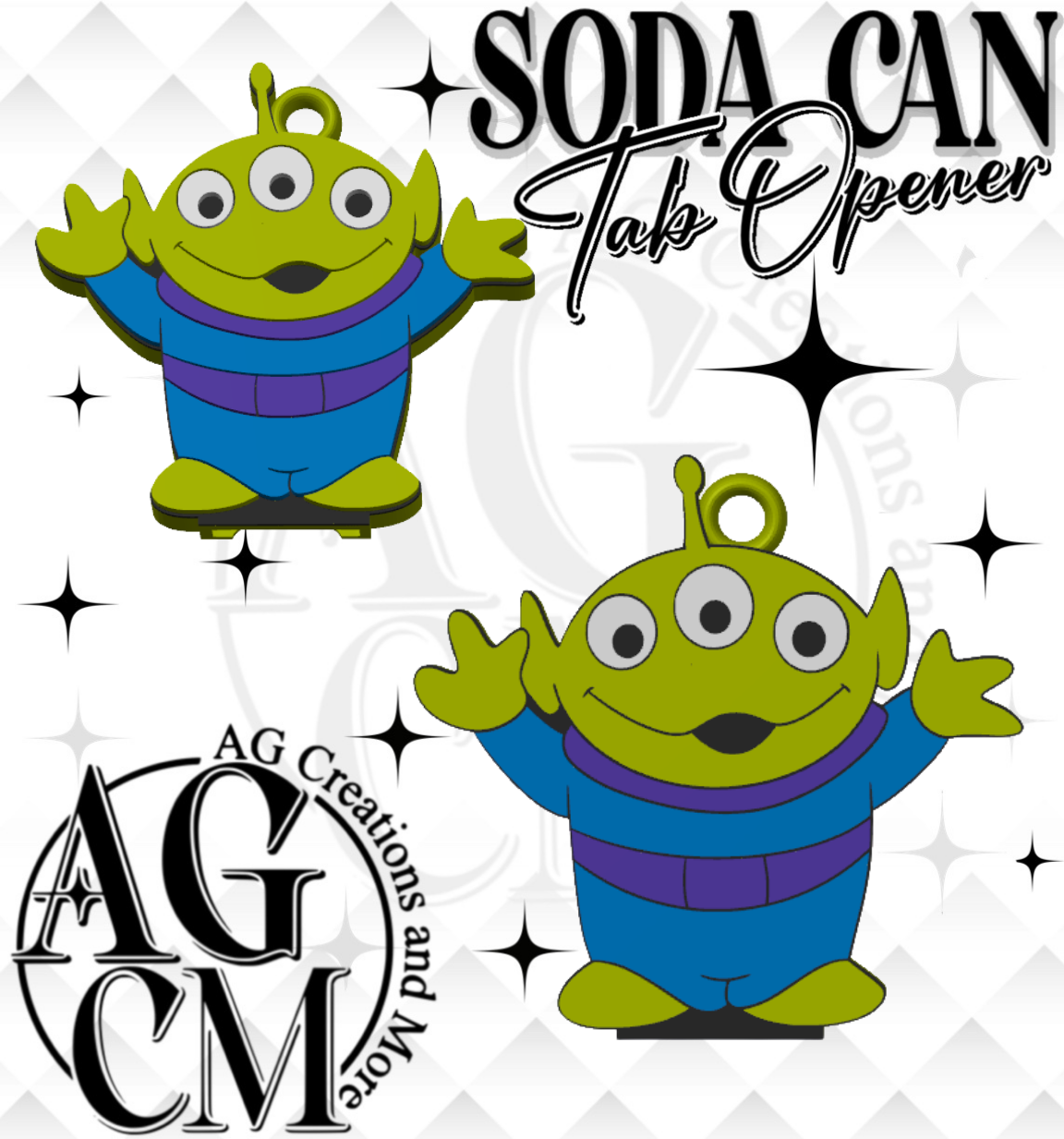 The claw alien Tab Opener (wholesale singles)