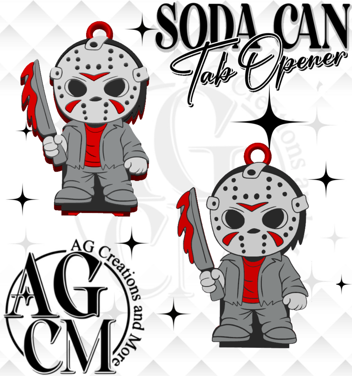 Scary Guy (J Red) Tab Opener (wholesale singles)