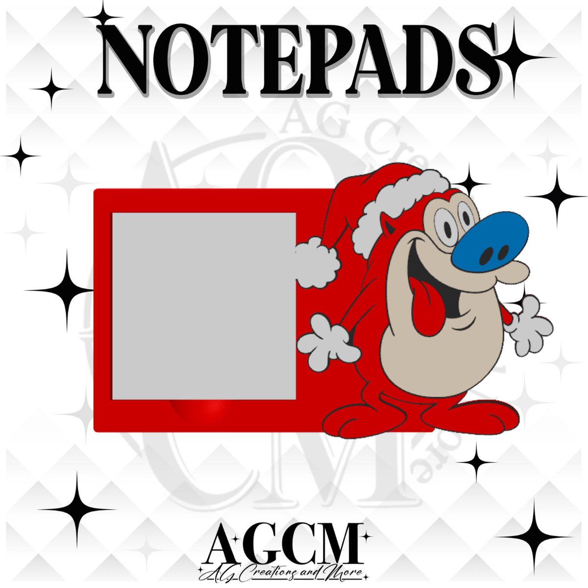 90s Cranky Pup 3D Sticky Notepad (wholesale)