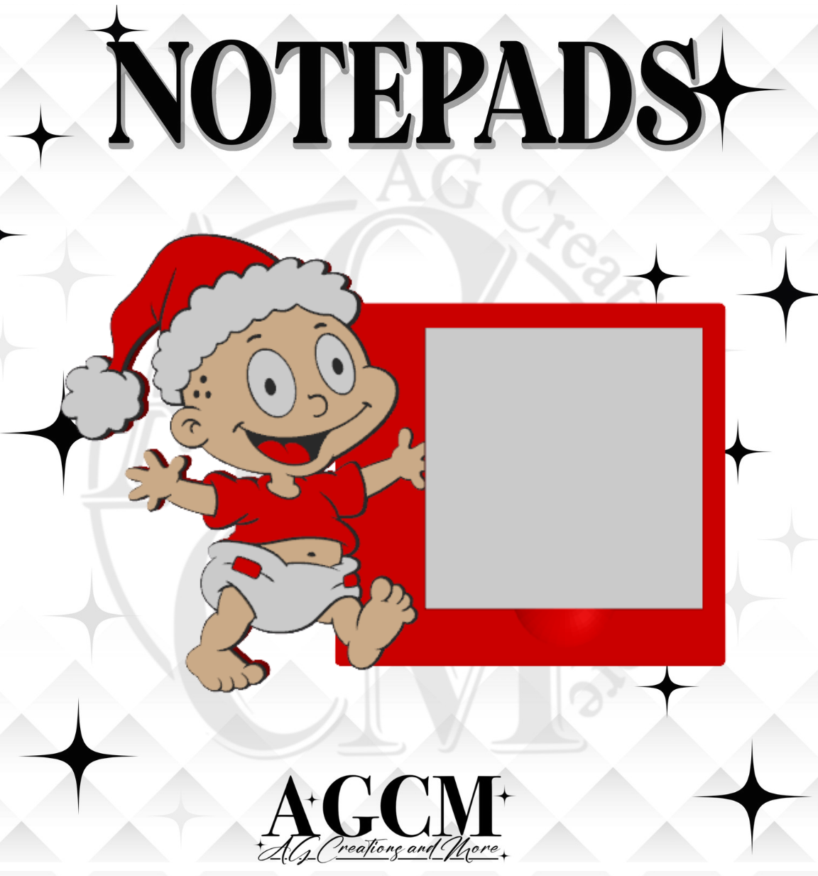 90s Baby 3D Sticky Notepad (wholesale)