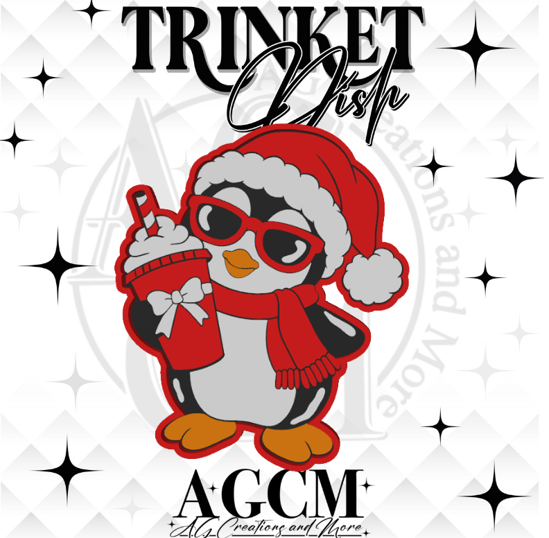 Penguin 3D Trinket Dish (wholesale)