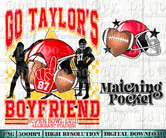 boyfriend Super Bowl set Digital Download