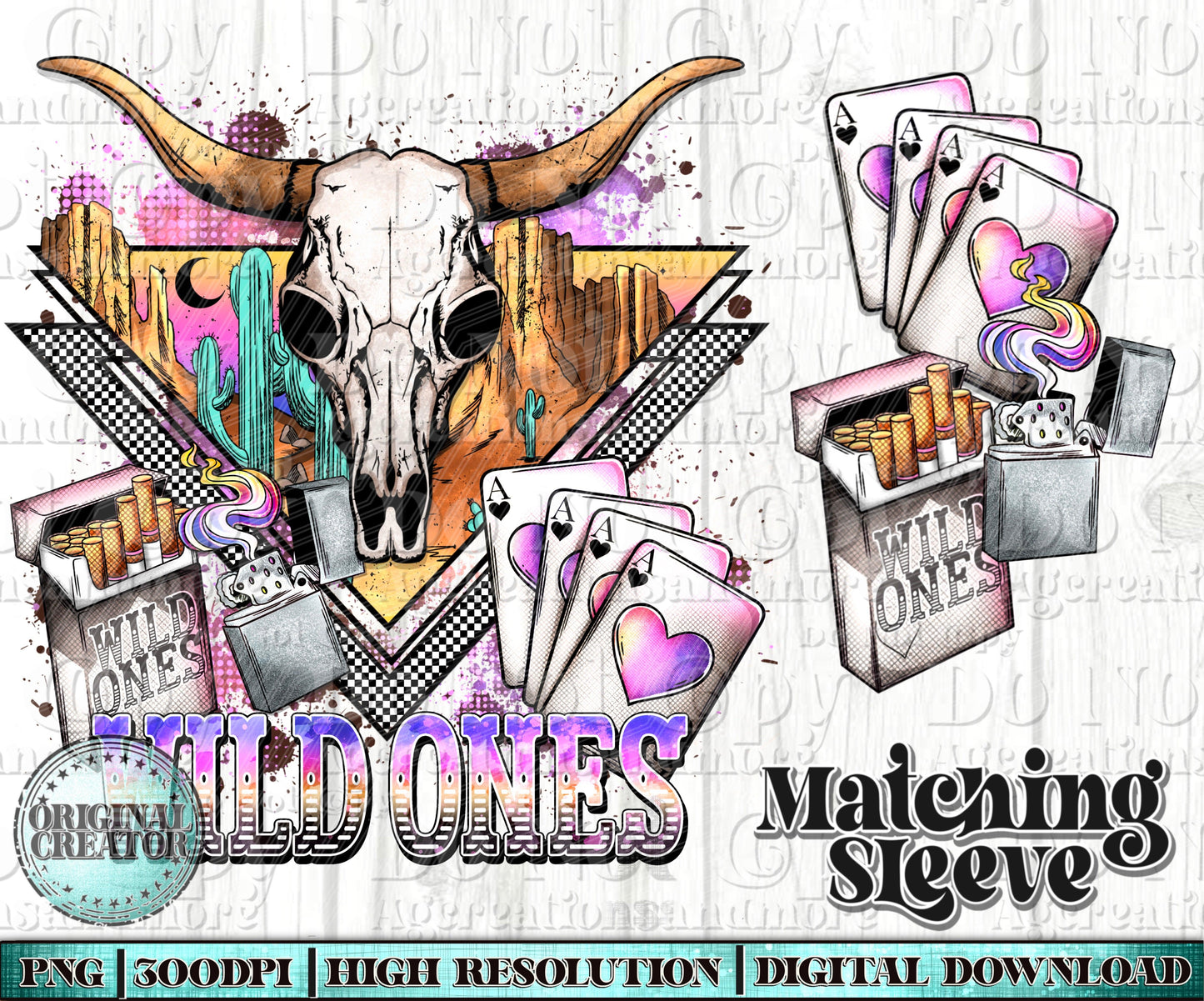 Wild ones sleeve set Digital Download