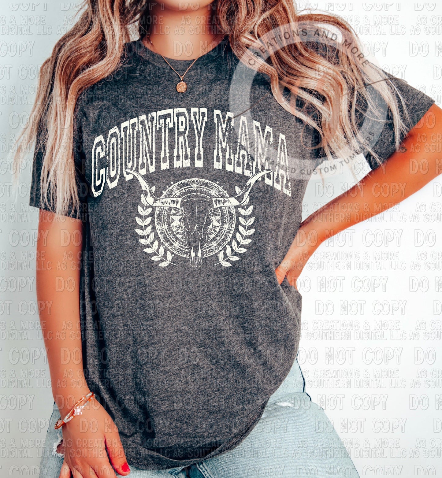 48Country Mama Screen Print Transfer