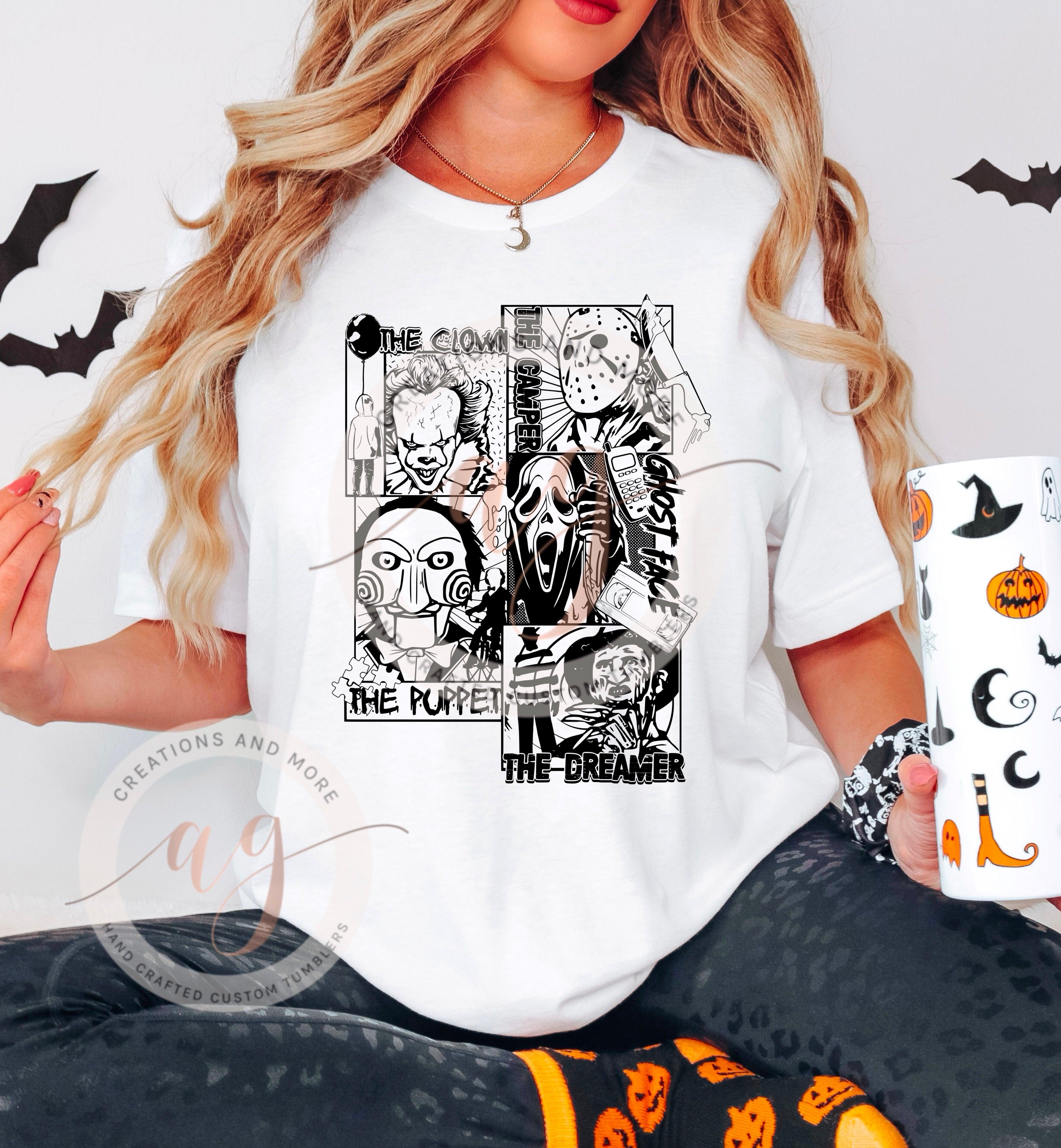 Horror Squad Screen Print Transfer – AG Creations and more