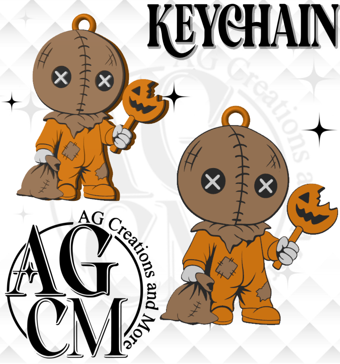 Trick or Treat 3D Keychain (wholesale)