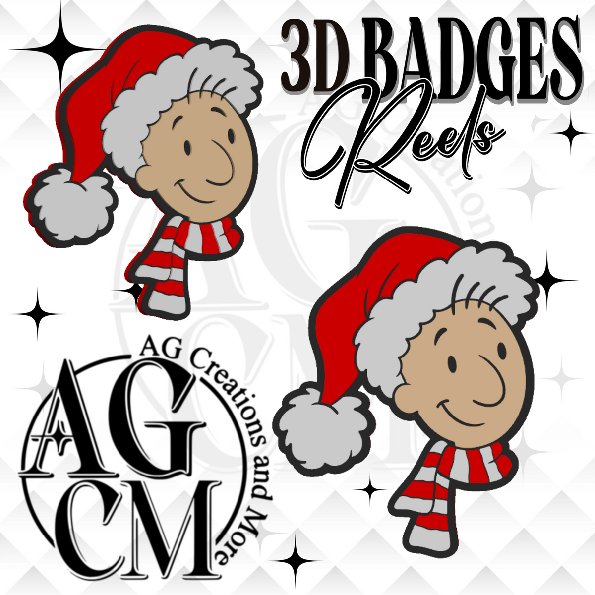 90s Journal Boy 3D Badges/ Reels (wholesale)