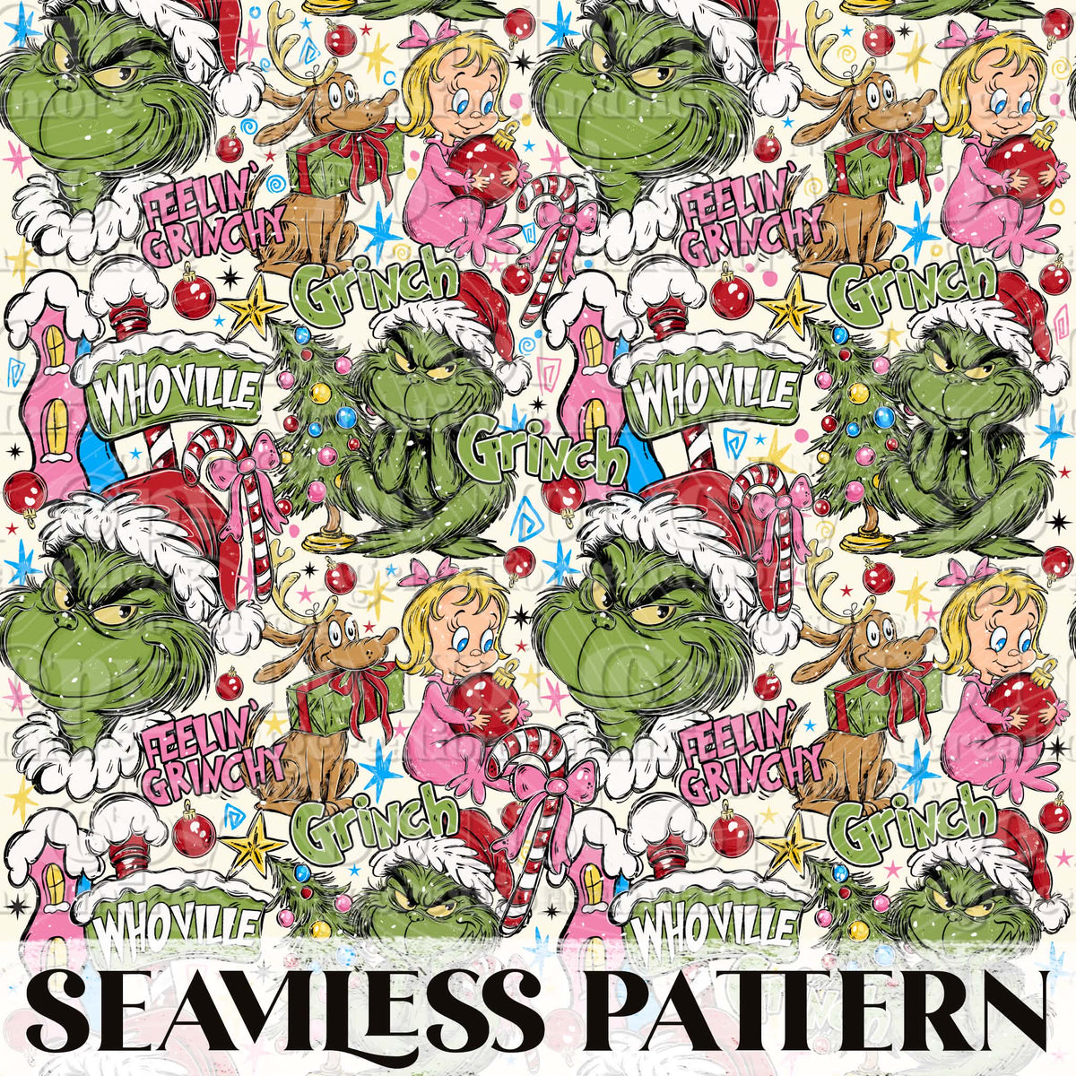 Green Seamless Pattern PNG