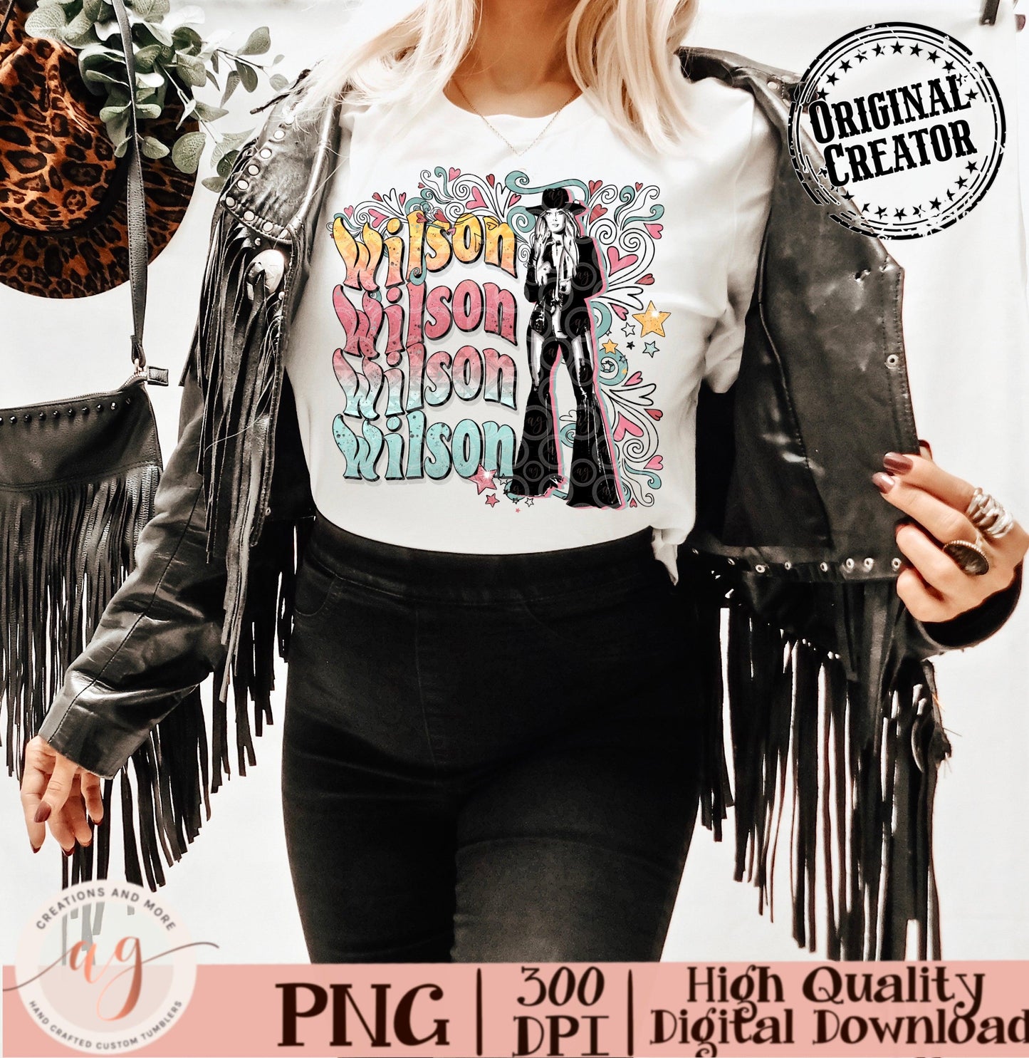 Western Bell Bottom Country Cowgirl Png