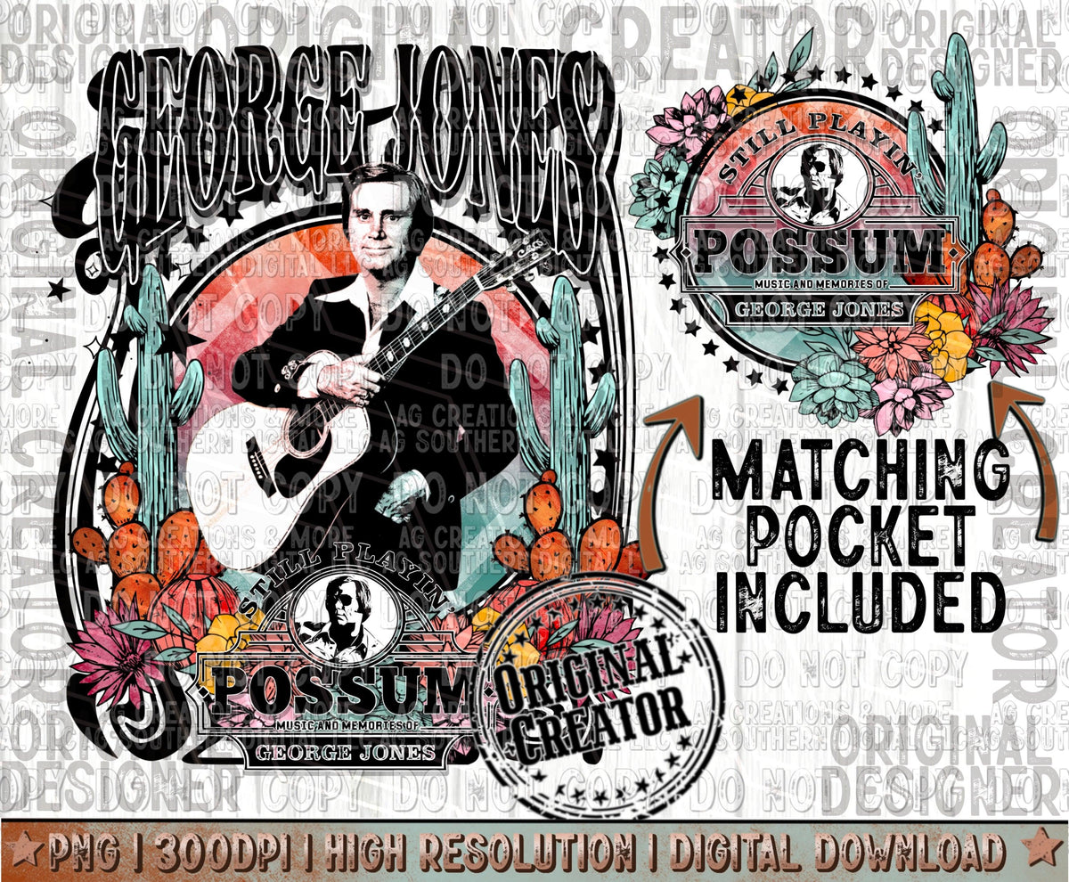 George JonesPocket Set PNG