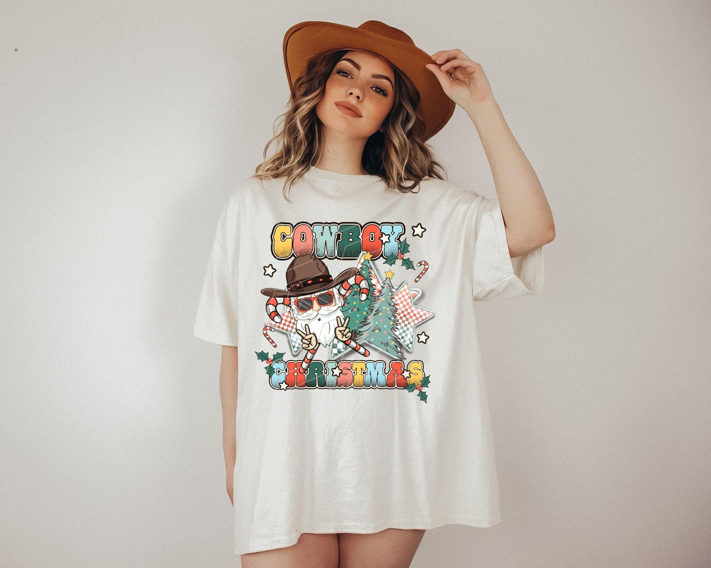 Christmas Howdy Cowboy Santa