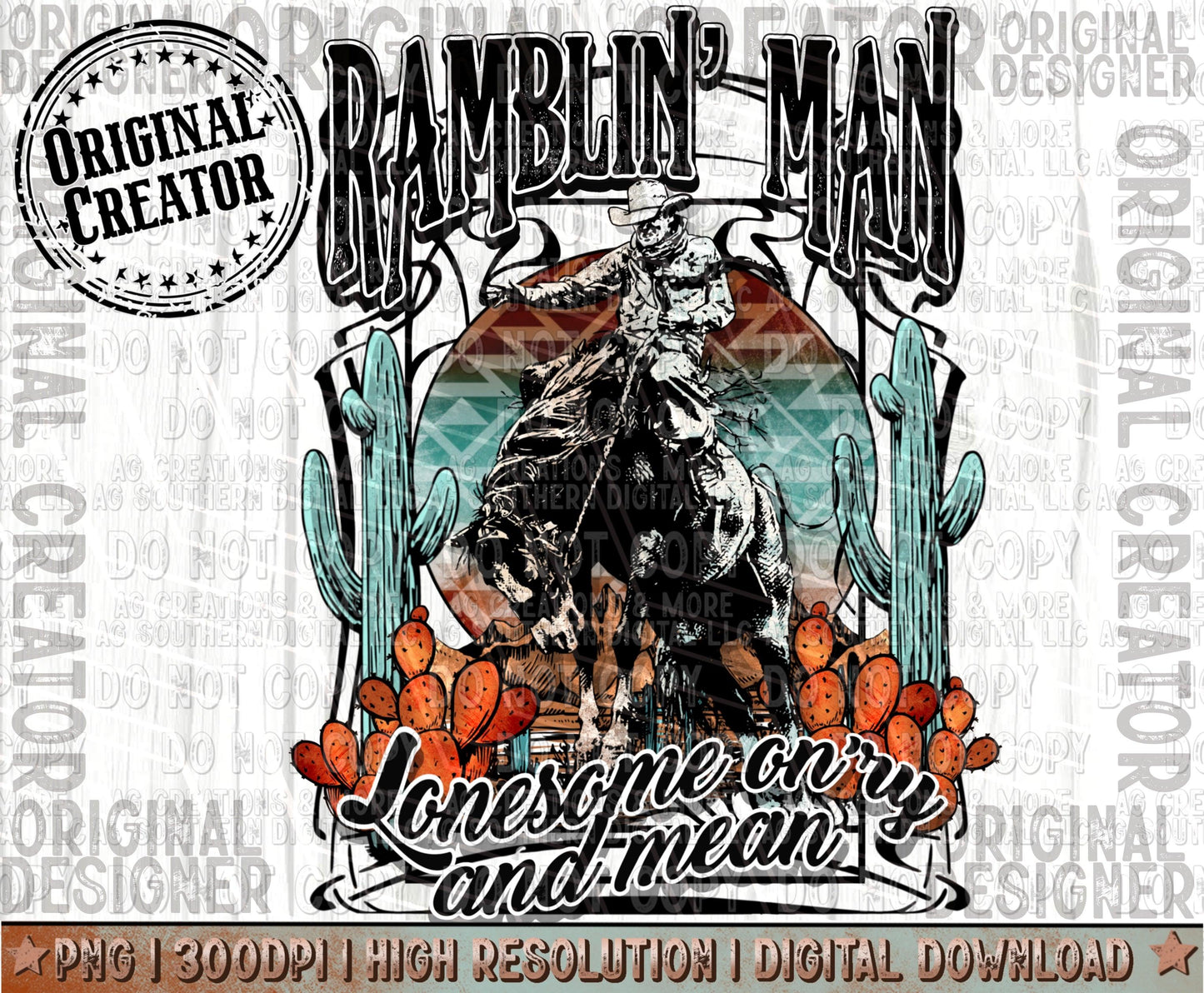 Ramblin' Man Png