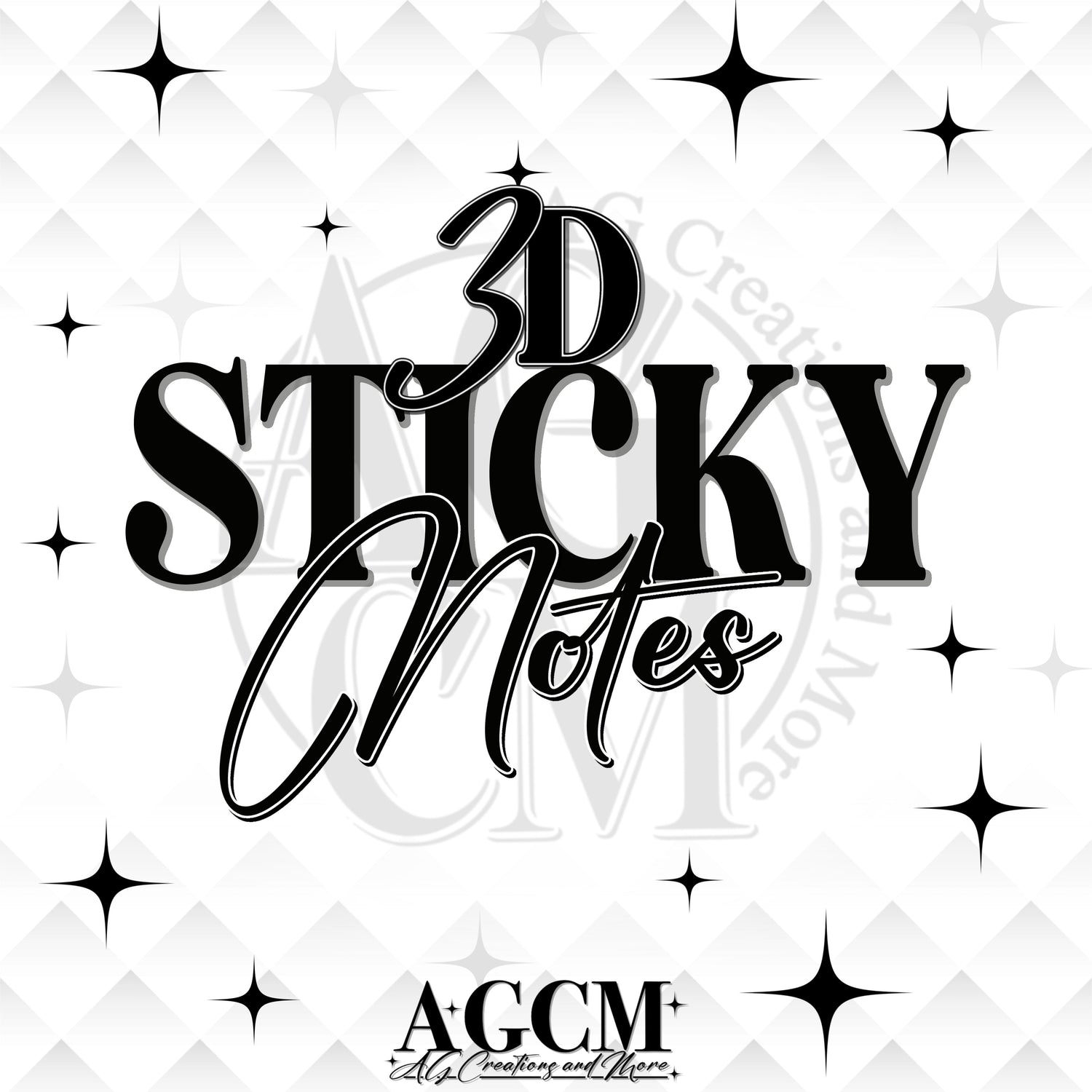 3D Sticky Notepad (wholesale)