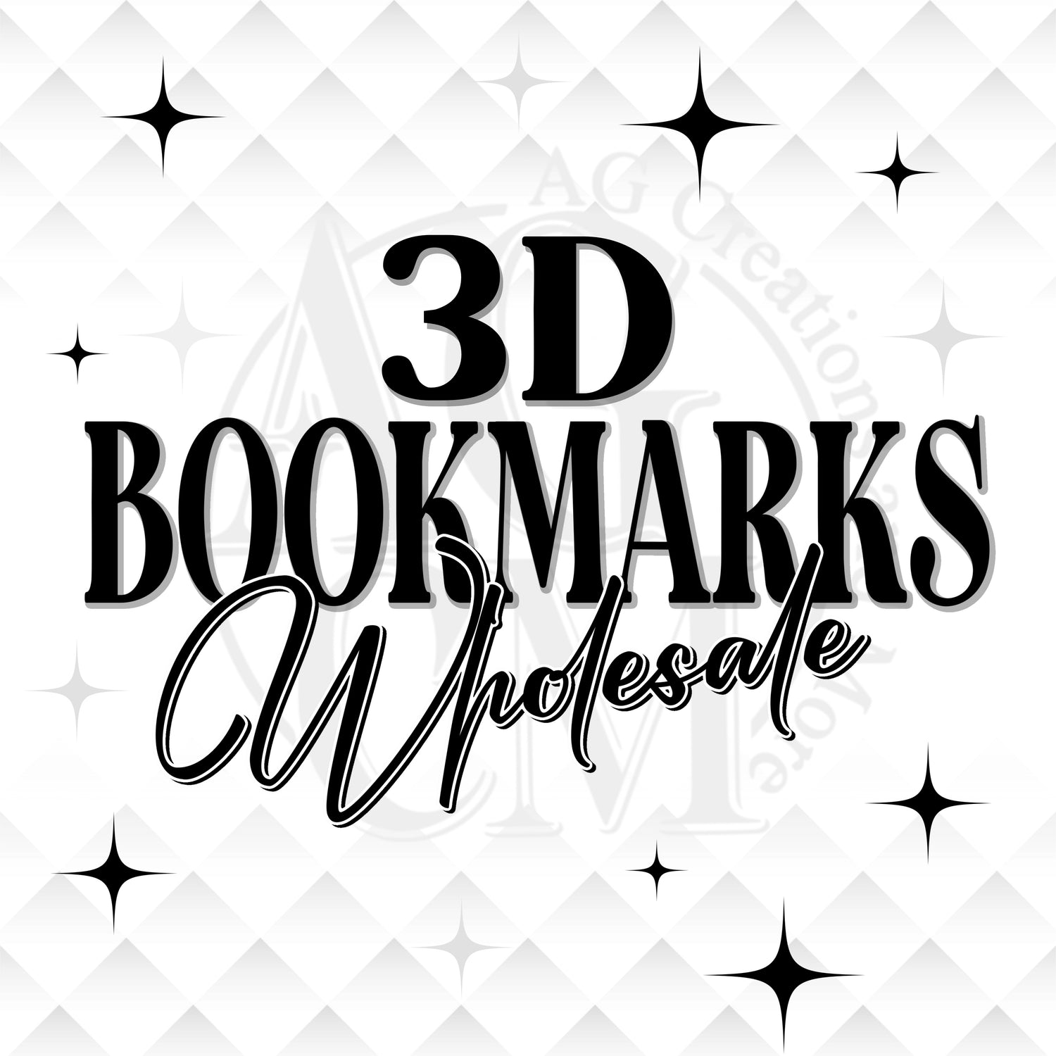 3D Paperclip Bookmarks (Wholesale/ singles)