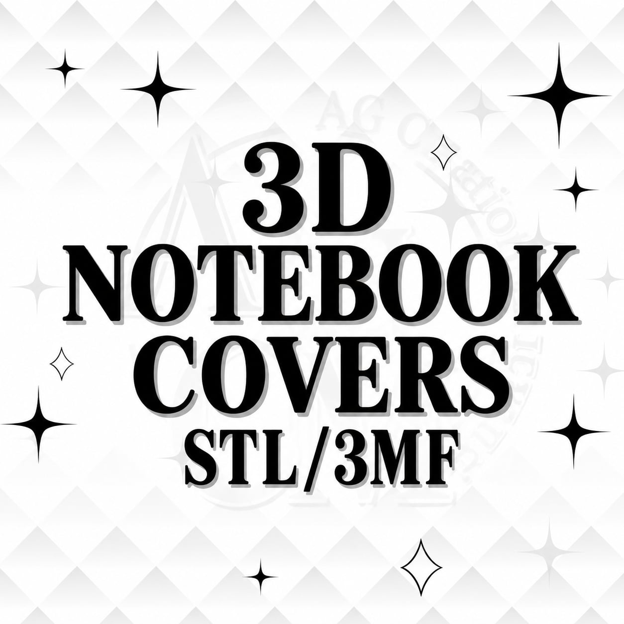 3D Notebook Covers 3MF