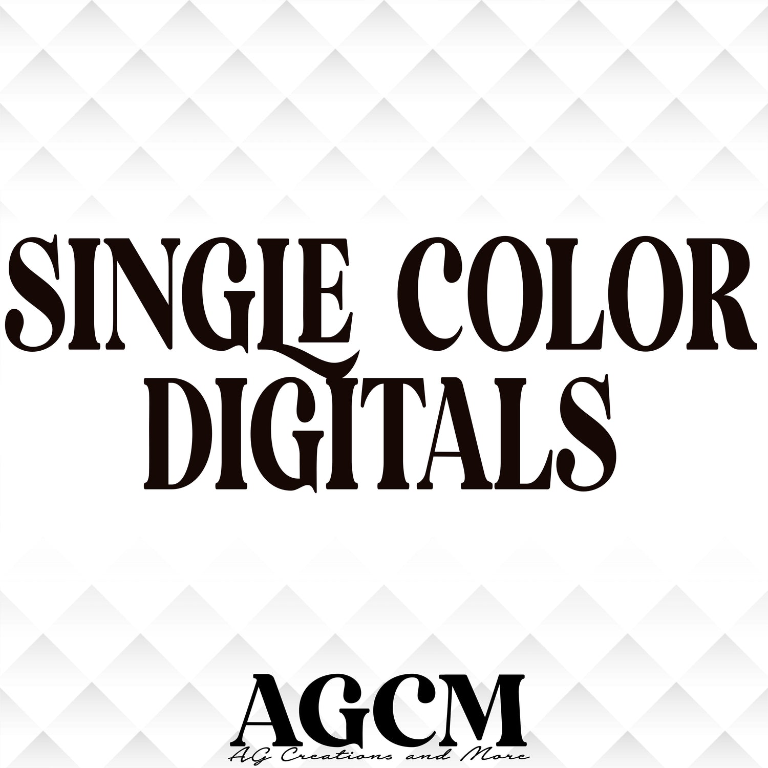 Single Color Digitals