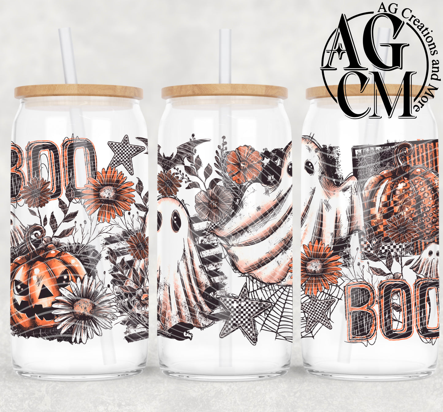 Boo Boo 16oz libby wrap PNG