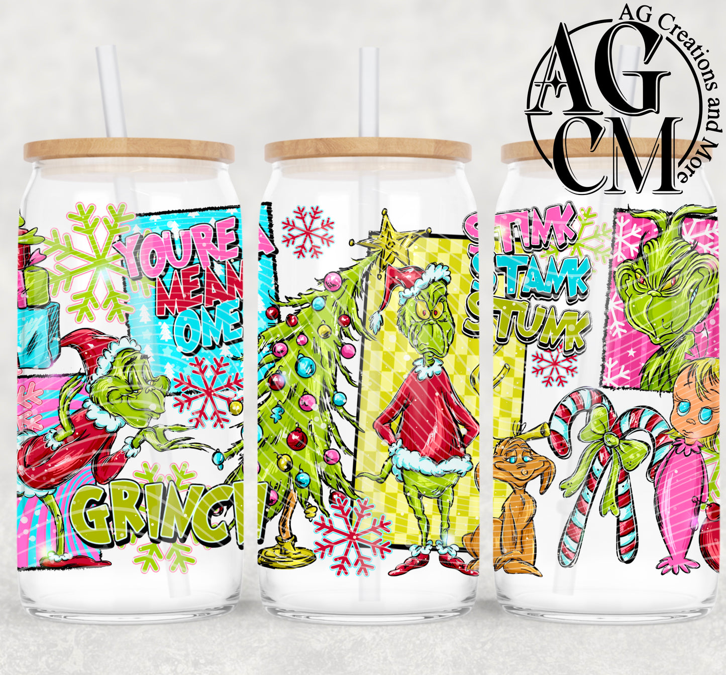 Stink Stank 16oz libby wrap PNG