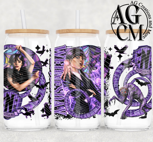 Nevermore  16oz libby wrap PNG