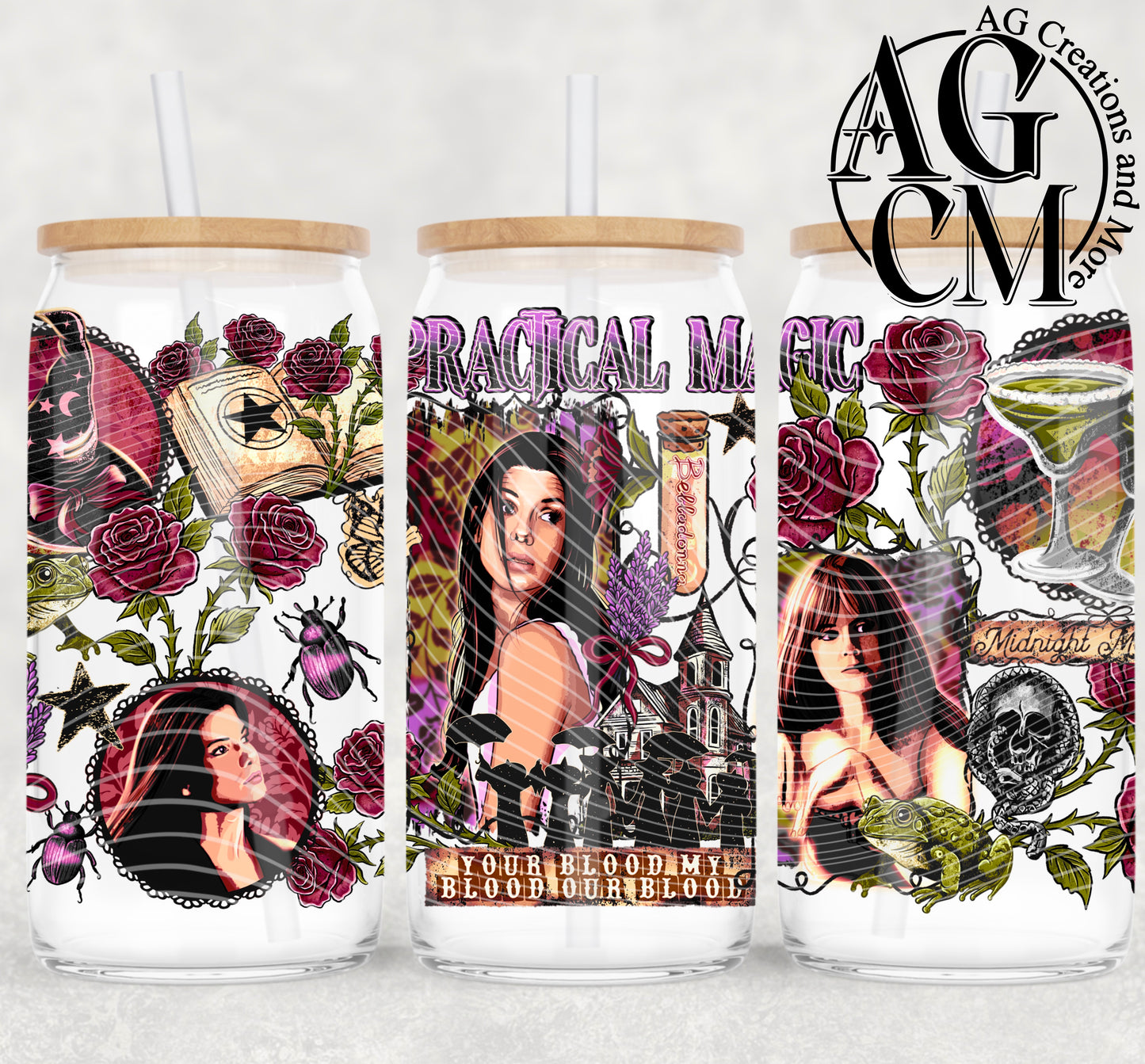 P Magic 16oz libby wrap PNG