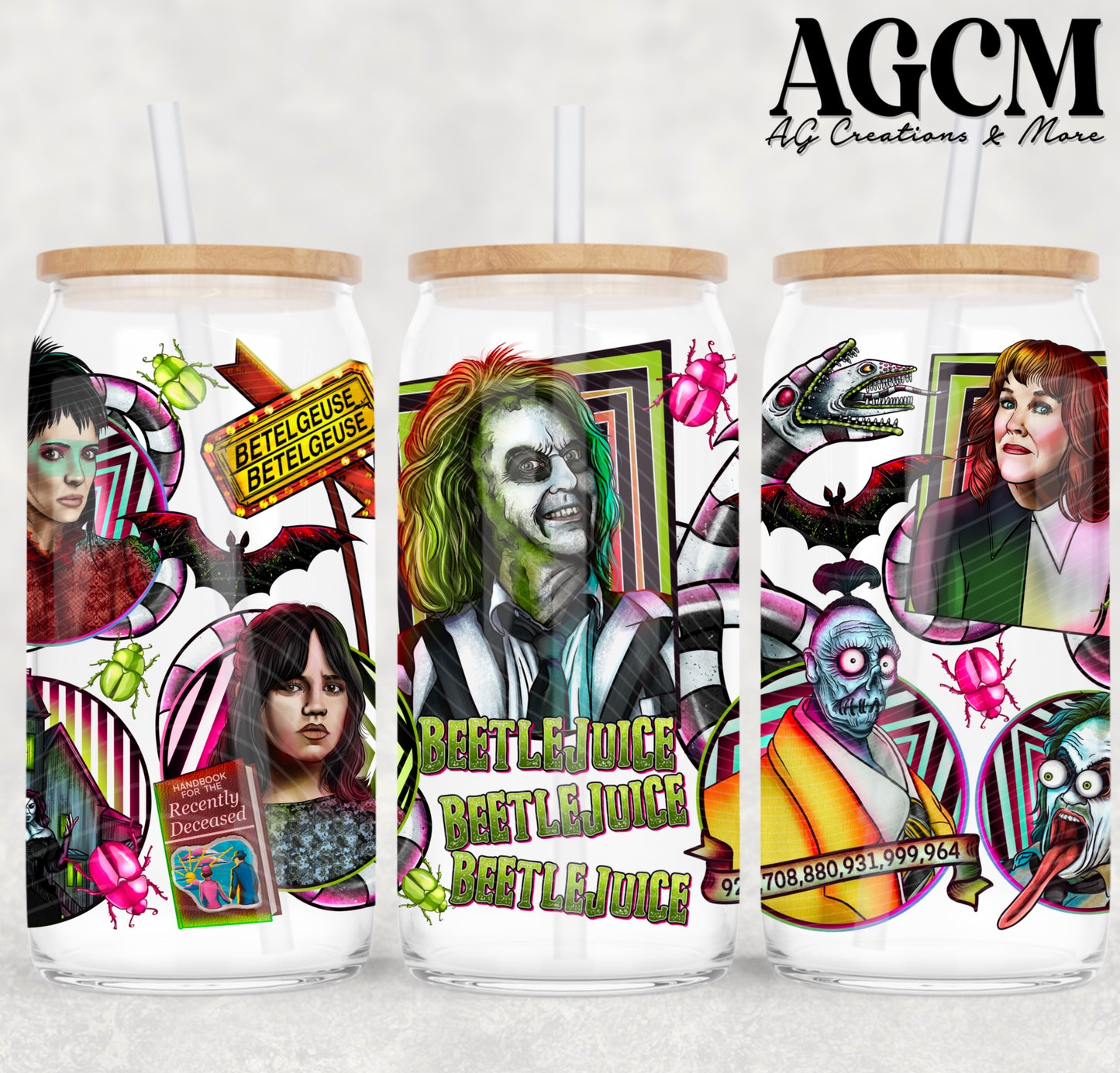 Recently Deceased 16oz Glass Digital File