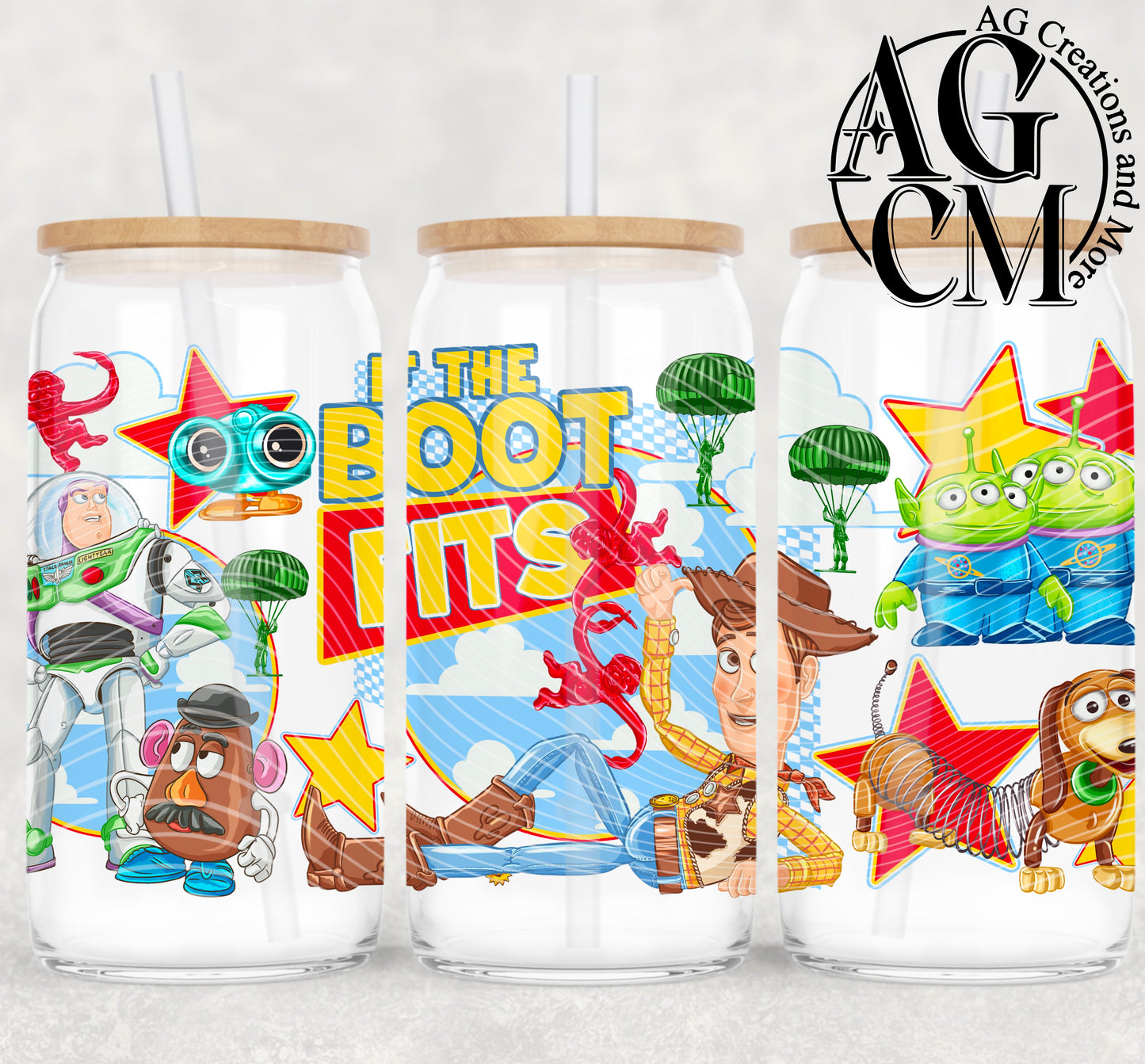 If The Boot Fits 16oz libby wrap PNG