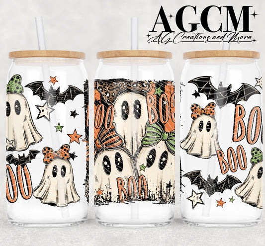 Boo 16oz Libby wrap PNG
