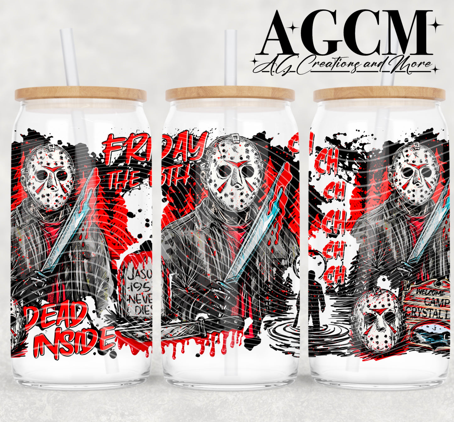 Dead Inside 16oz Libby wrap PNG