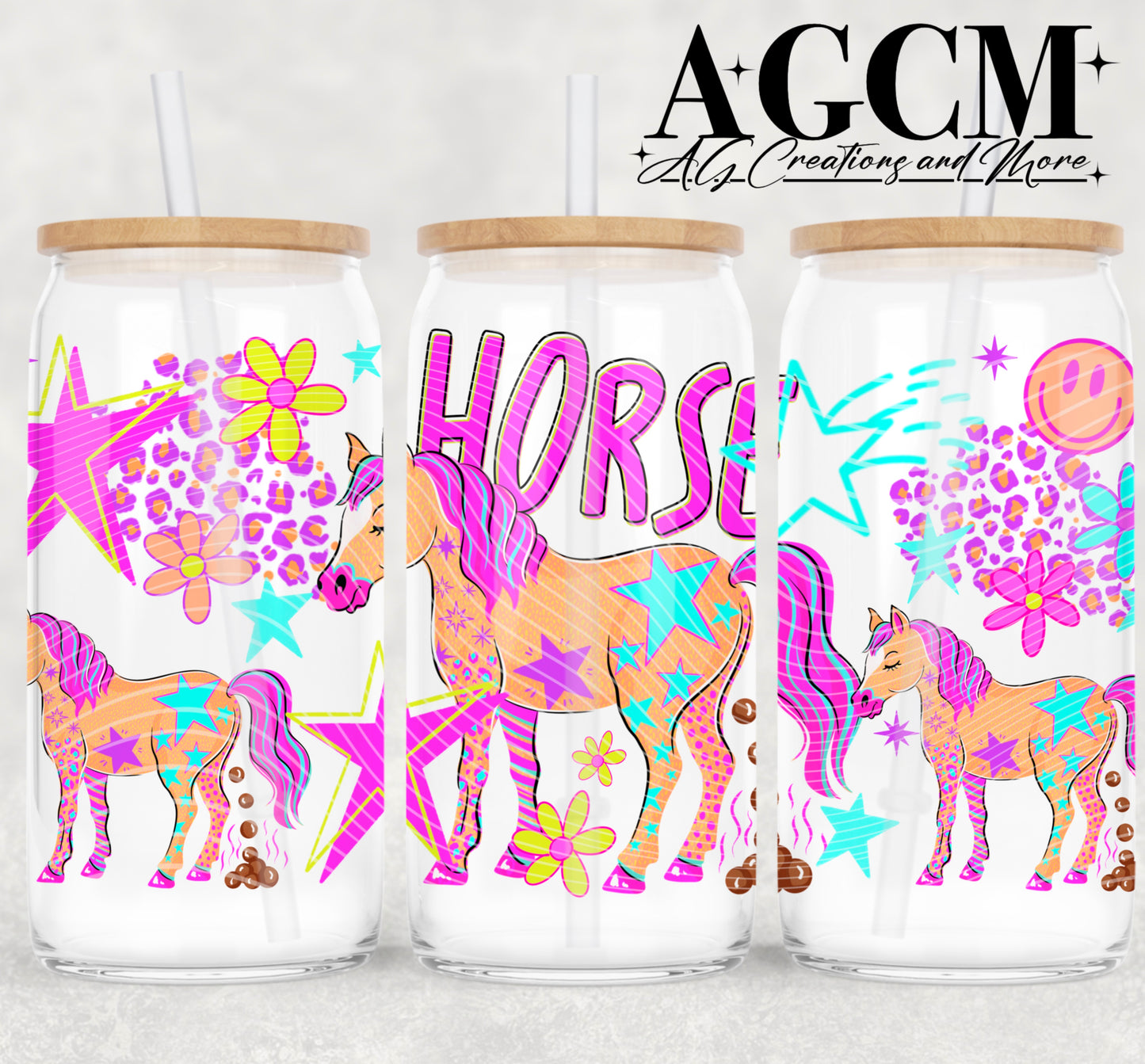 Horse Sh** 16oz Libby wrap PNG