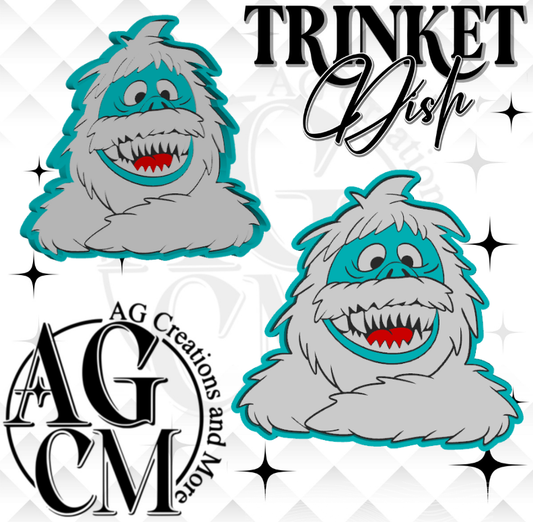 Snow Monster 3D Trinket Dish (wholesale)