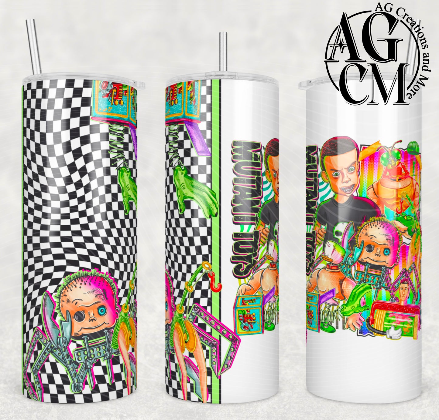 Mutant Toys 20oz Tumbler Digital Download PNG