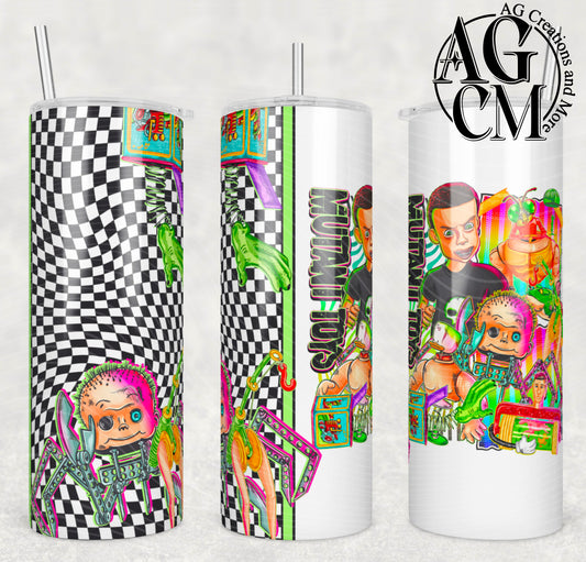 Mutant Toys 20oz Tumbler Digital Download PNG
