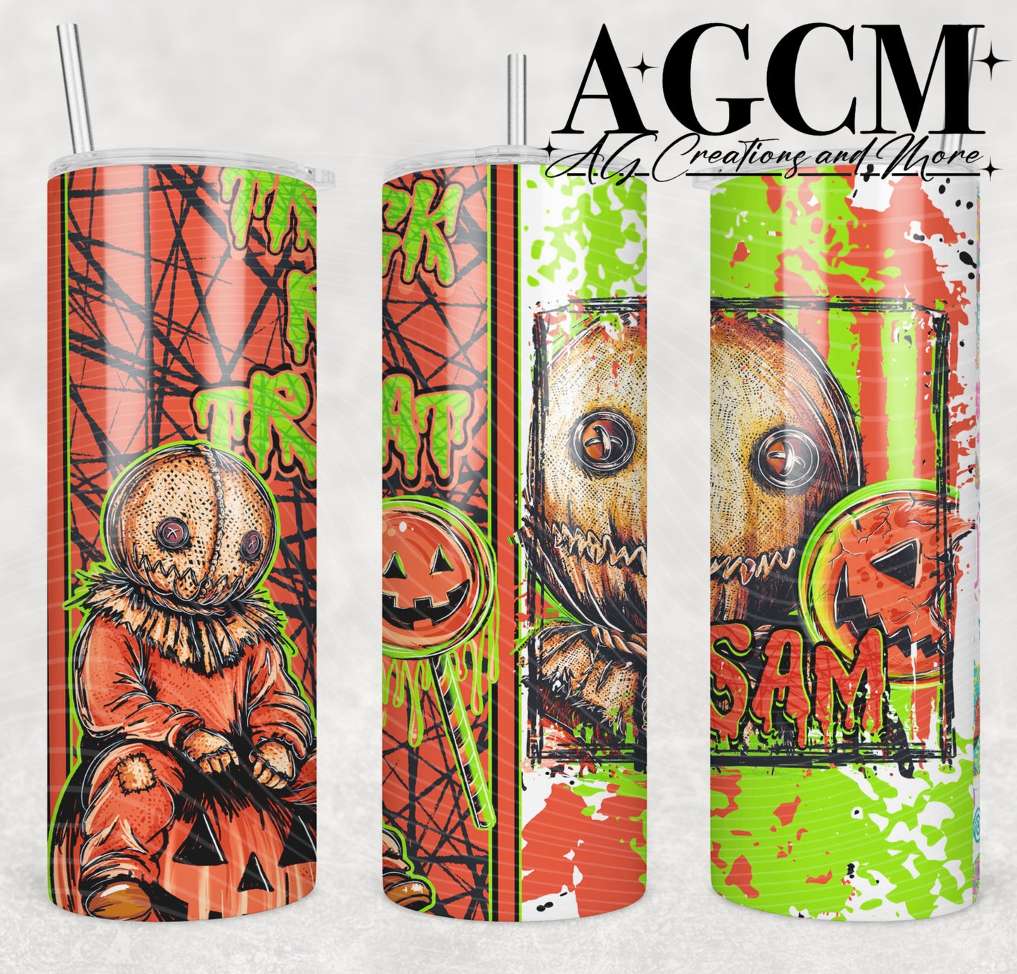 Sam 20oz Tumbler Design | Instant PNG Digital File