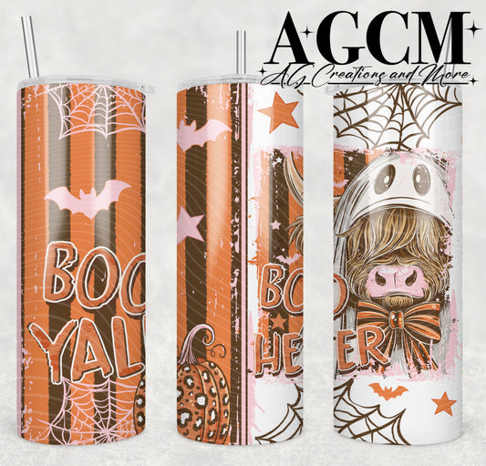 Boo Heifer 20oz Tumbler Design | Instant PNG Digital File
