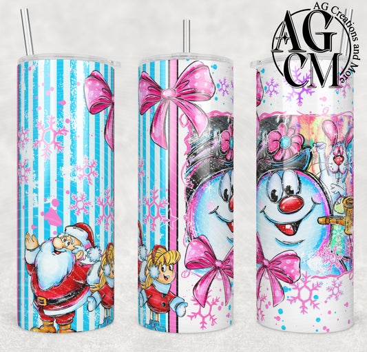 Snowman 20 0z Tumbler Digital Download PNG