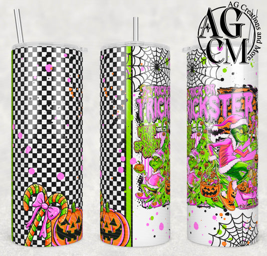 Green Trickster Tumbler Design | Instant PNG Digital File (Copy)