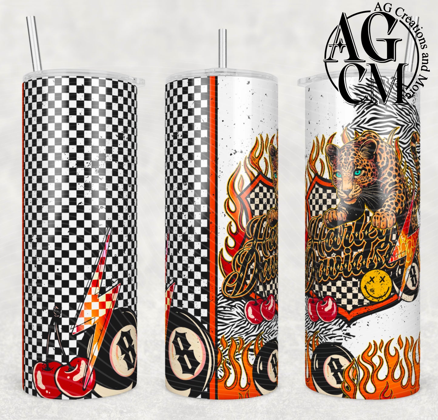 HD Leopard 20oz Tumbler Digital Download PNG
