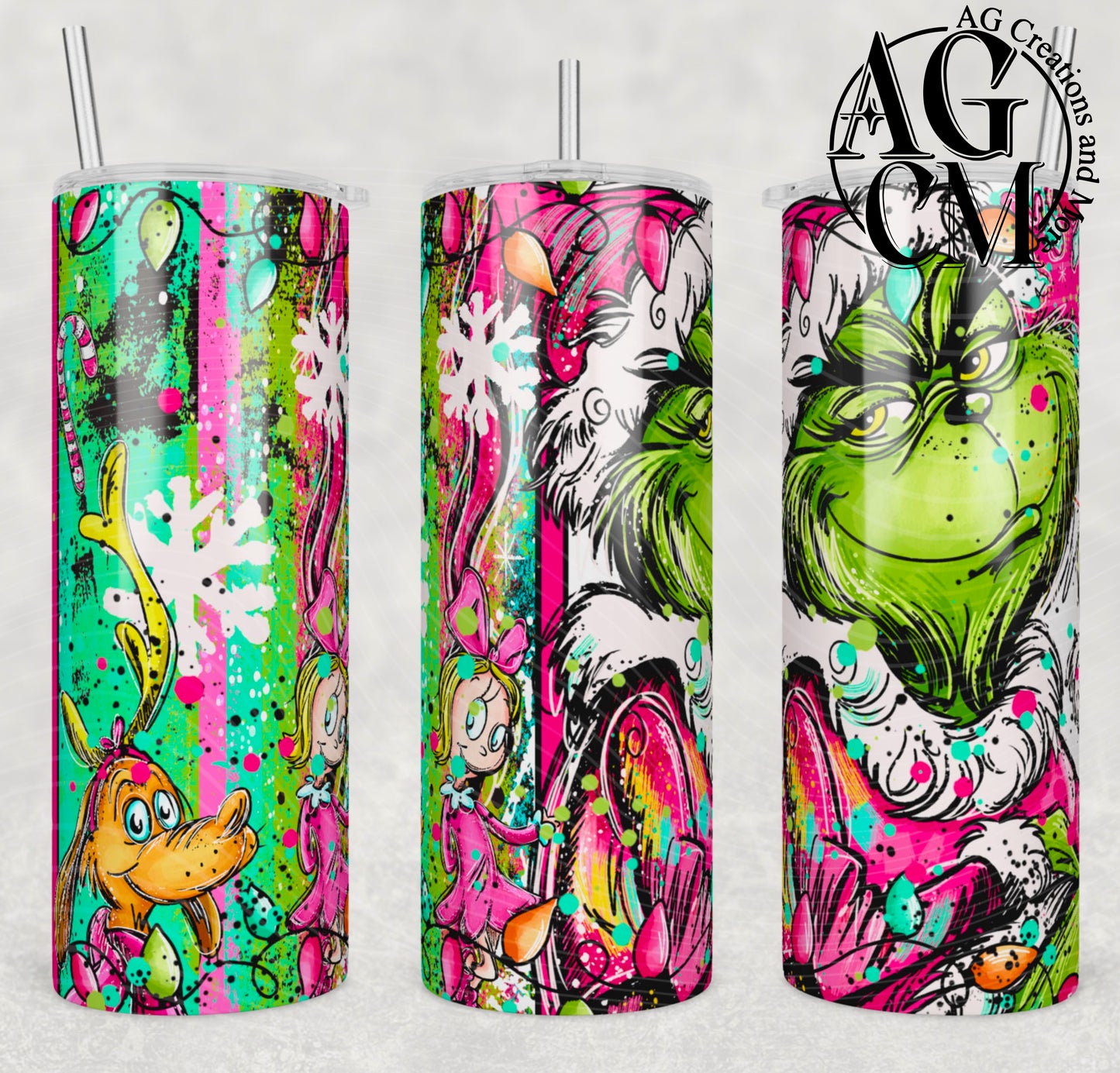 Green Guy Doodle  20oz Tumbler Digital Download PNG