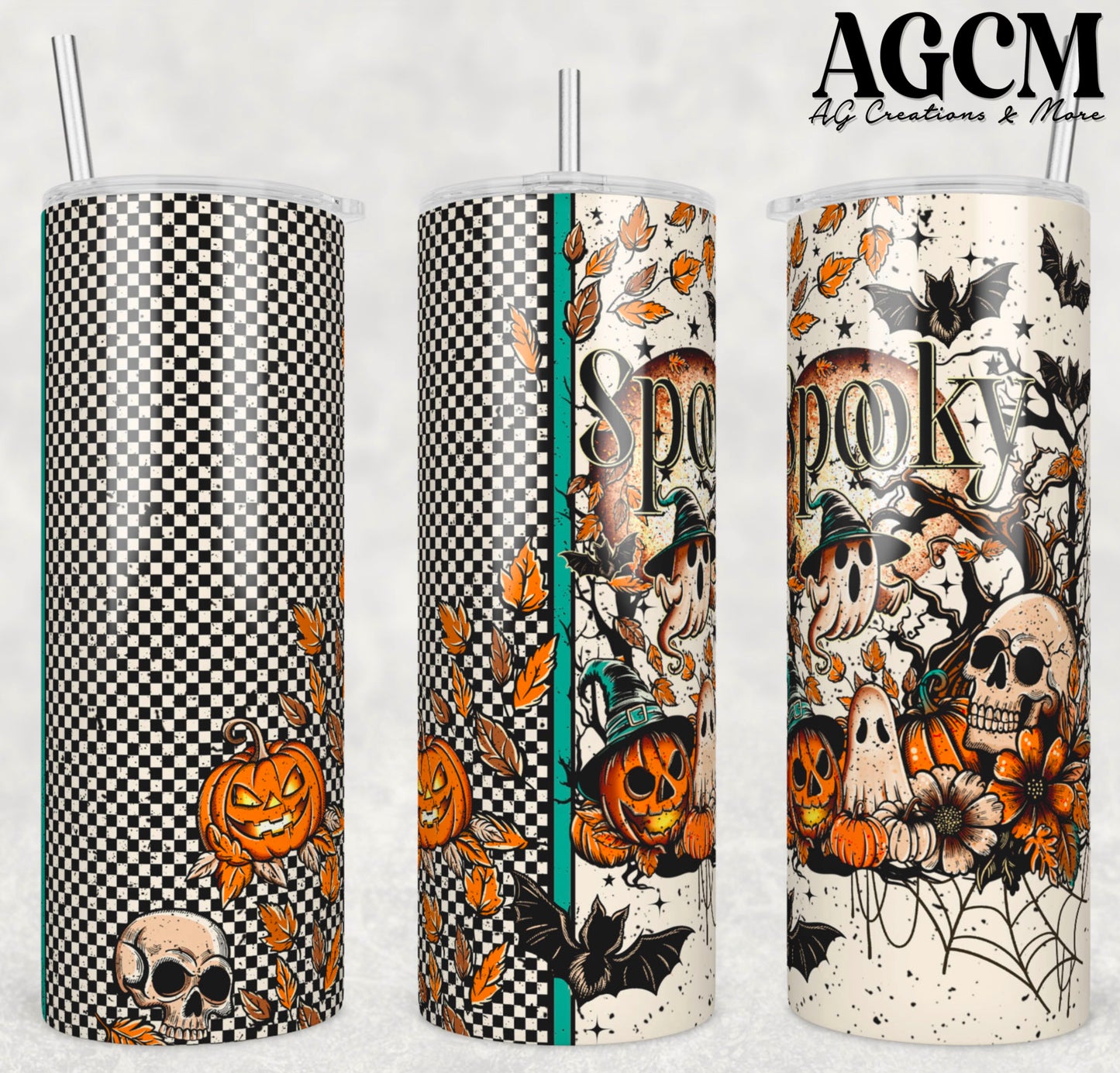 Spooky  Tumbler Digital Download PNG