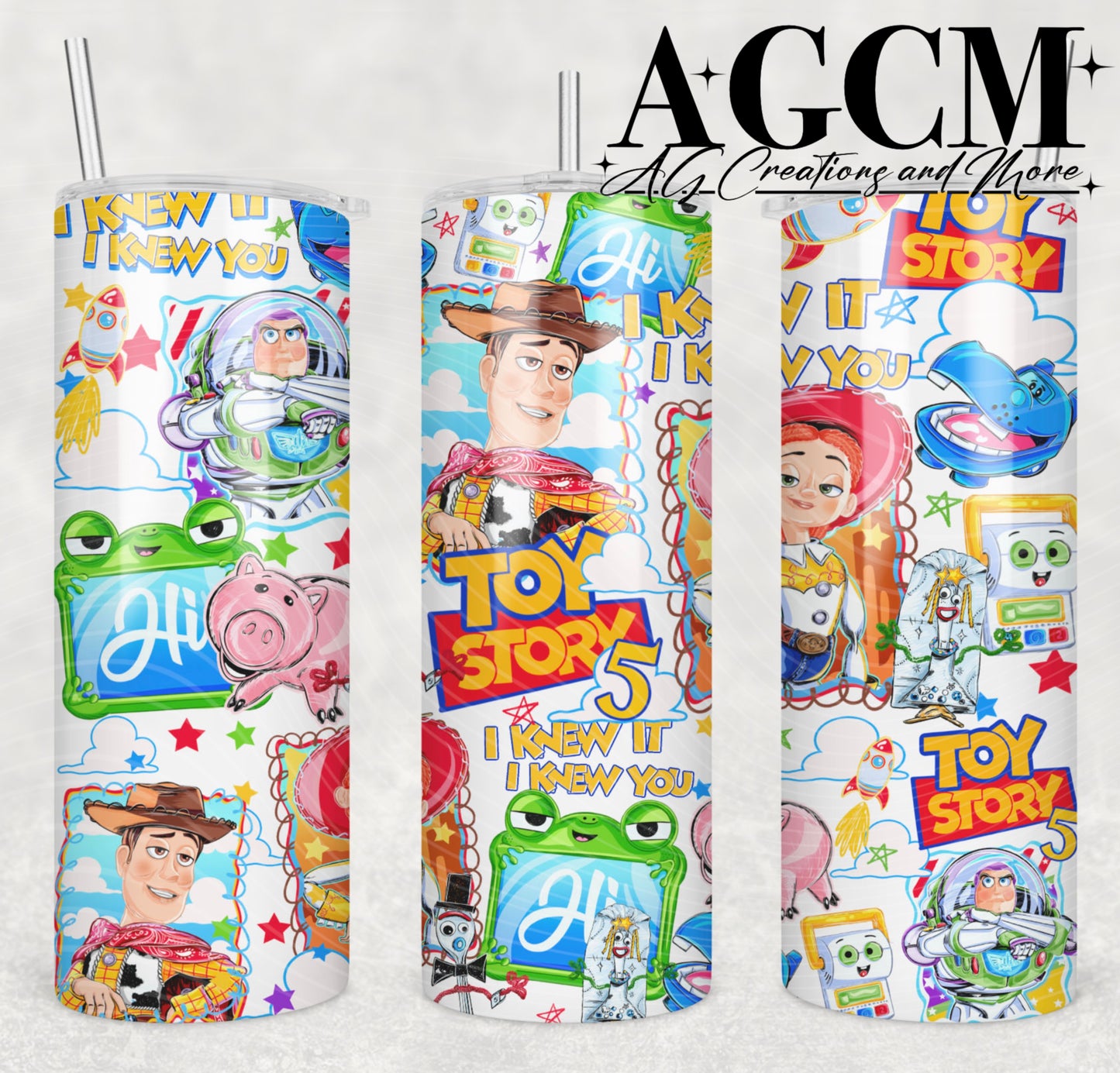 Cowgirl & Friends 20oz Tumbler Design | Instant PNG Digital File